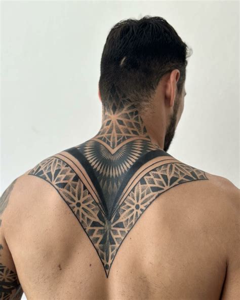 full back tattoos for men|upper back tattoos for guys.